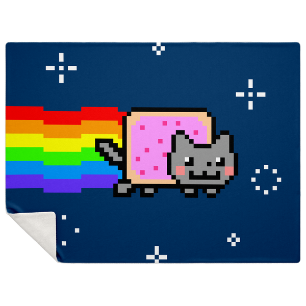 OG Nyan Cat Premium Microfleece Blanket