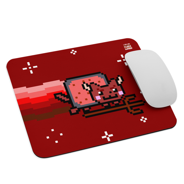 Demonic Nyan Cat Mouse pad