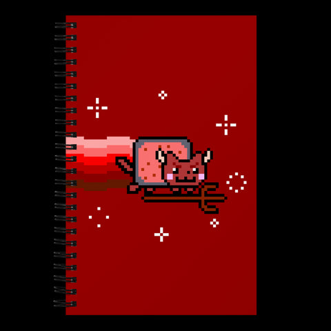 Demonic Nyan Cat notebook