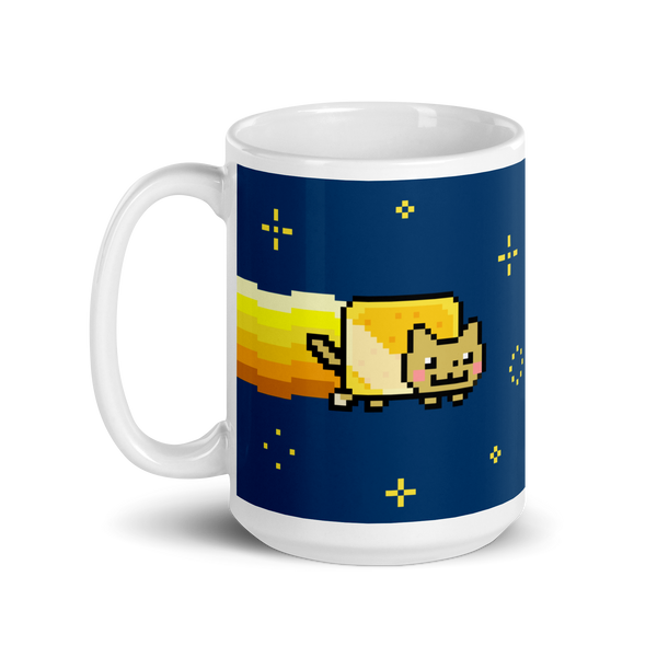 Golden Nyan Cat Mug