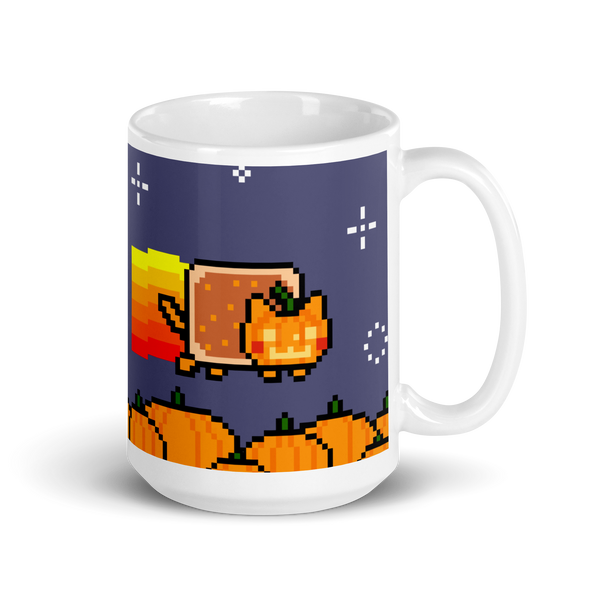 Pumpkin Nyan Cat Mug
