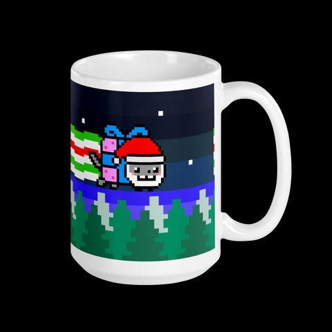 Santa Nyan Cat Mug